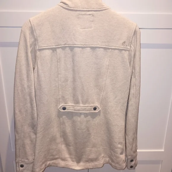 Volcom Cream Military Style Shacket - Picture 2 of 11